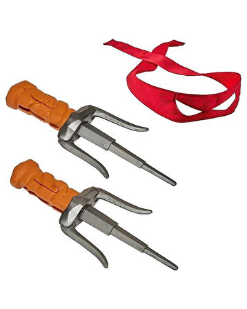 Teenage Mutant Ninja Turtles Raphael Kırmızı Maske ve Aksesuar Seti TU806001