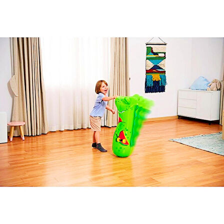 Bestway 52152 Bop Bags Timsah Desenli Hacıyatmaz 89 Cm Sulu Hacı Yatmaz