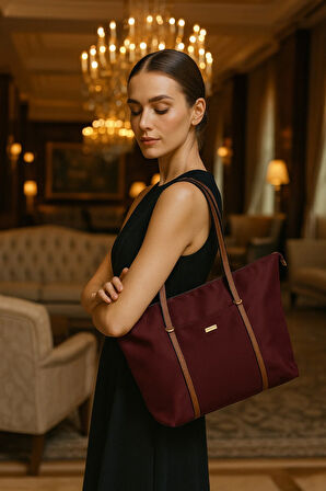 Prestij Shopper Lüks Omuz Çantası