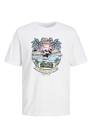 Jack & Jones Kuru Kafa T-shirt Jorbeachbone Erkek Tişört 12234309