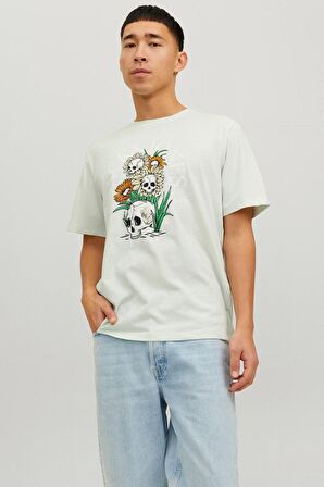 Jack & Jones Kuru Kafa T-shirt Jorbeachbone Erkek Tişört 12234309
