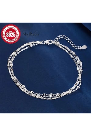 Elva 925 Gümüş Kaplama kadın gümüş bileklik Sevgilinize annenize verilecek gümüş bileklik hediye