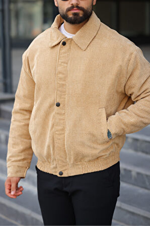 Old Money Culture Oversize Baharlık Kadife Ceket