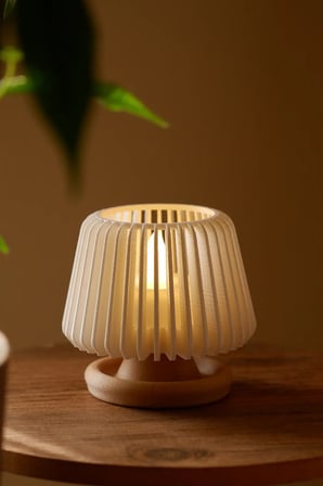Ori̇On | Dekoratif Led Tealight Mumluk | Masaüstü Aydınlatma | 1 Adet | 7X7,5 Cm