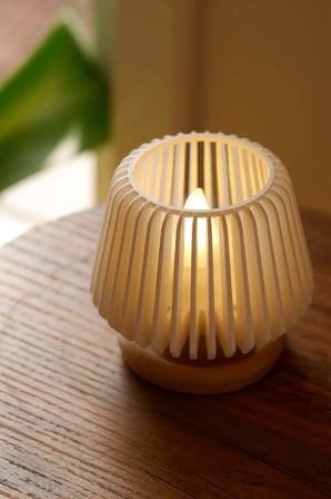 Ori̇On | Dekoratif Led Tealight Mumluk | Masaüstü Aydınlatma | 1 Adet | 7X7,5 Cm