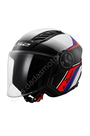 AIRFLOW 2 RUSH MAVİ-BEYAZ AÇIK KASK
