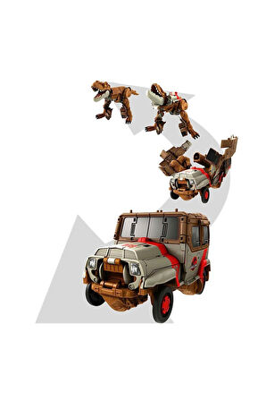 JURASSIC WORLD Değişim Serisi Dönüşebilen T-Rex Figürü HPD38
