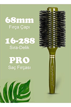 Professional 0.90 Yeşil Saç Fırçası