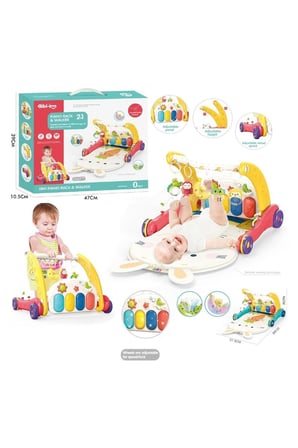 2 In 1 Bebek Yurutecı Ve Oyun Halısı - Standart Standart