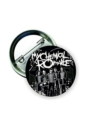 Mcr My Chemical Romance Buton Rozet