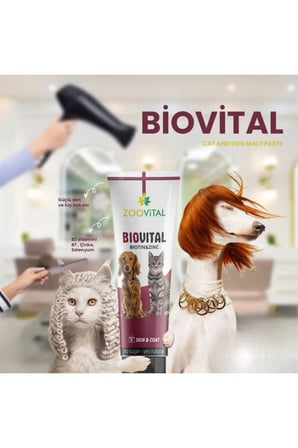 Biovital Paste 100gr Kedi Ve Köpek Deri Ve Tüy Sağlığı
