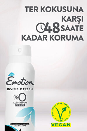 Invisible Fresh Deodorant 3x150ml
