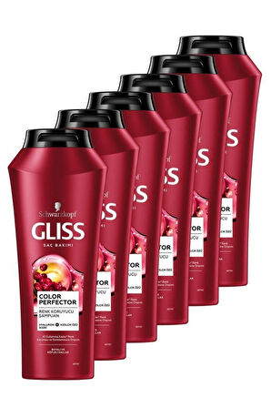 Gliss  Renk Koruyucu Şampuan 6 x 500 ML
