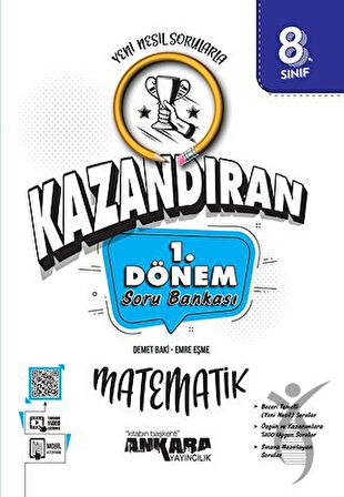 8. Sınıf LGS Matematik 1.Dönem Kazandıran Soru Bankası