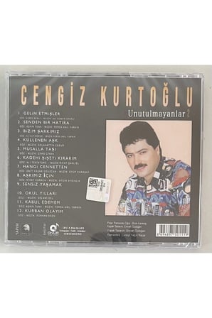 Cengiz Kurtoğlu Unutulmayanlar 2 Cd (Jelatininde Sıfır Cd)