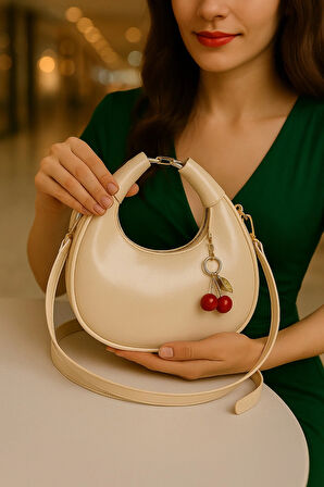 Cerry El Ve Omuz Çantası Charm Hediyeli