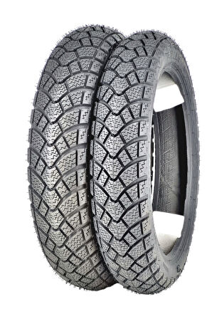 HONDA DİO KIŞLIK LASTİK TAKIMI 100/90-14 VE 90/90-14 TL (TUBELESS - DUBLEKS)