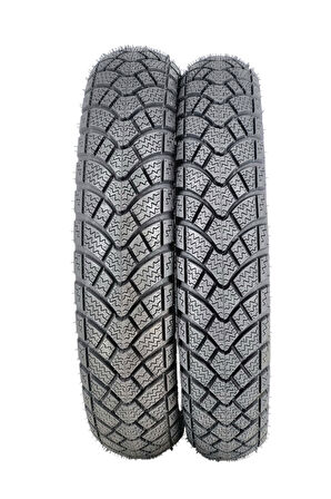HONDA DİO KIŞLIK LASTİK TAKIMI 100/90-14 VE 90/90-14 TL (TUBELESS - DUBLEKS)