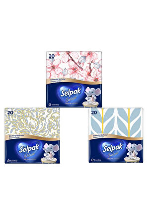 Selpak Deluxe Peçete x 3 Adet
