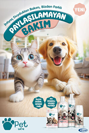 Kediler Ve Köpekler Için Şampuan Okyanus 2x250 ml 100% Doğal Argan Yağlı