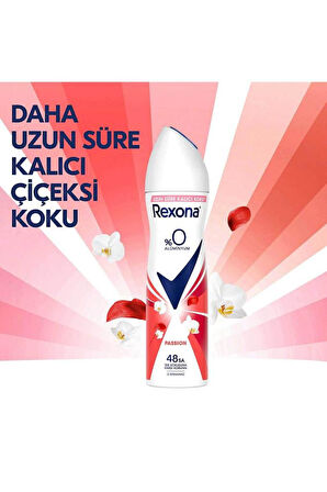 Rexona Kadın Deo Sprey Passion 150 ml x 3 Adet