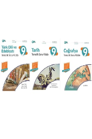 9.SINIF JOKER TÜRK DİLİ EDEBİYATI*JOKER TARİH*JOKER COĞRAFYA SORU KİTABI "2025 YENİ MÜFREDAT"