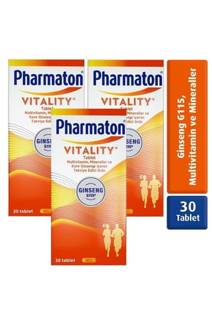 Vitality 30 Tablet 3 Adet