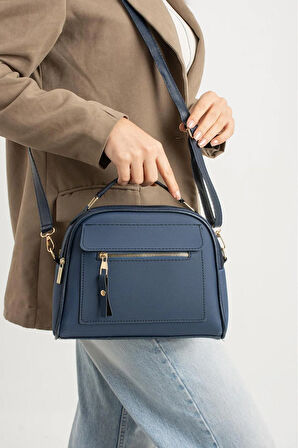 Lüks Klasik çok bölmeli el ve omuz çantası