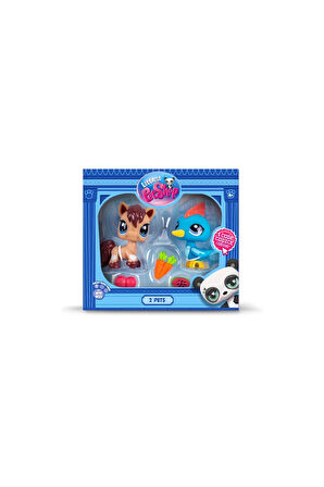 LPS Minişler Littlest Pet Shop Pony ve Kuş 2'li Figür Seti
