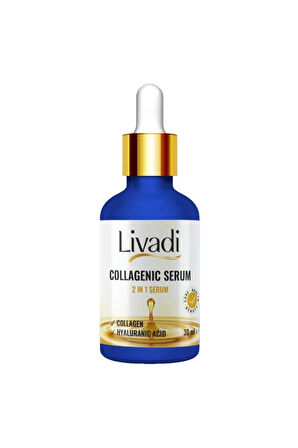 Collagenic Ve Hyaluronic Serum 30 ml Yaşlanma Ve Kırışıklık Karşıtı Nemlendirici Serum