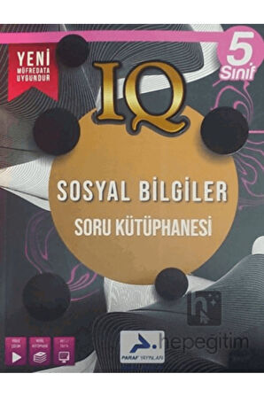 Paraf 5. Sınıf Iq Sosyal Bilgiler Soru Kütüphanesi