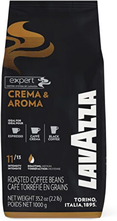 LAVAZZA EXPERT CREMA E AROMA ÇEKİRDEK KAHVE 1 KG