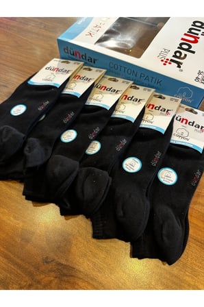Kadın Pamuklu Dikişsiz Konforlu Yazlık Patik Çorap 6’lı Paket