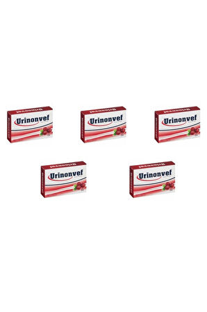 Urinonvef Cranberry 30 Yumuşak Kapsül 5 Adet