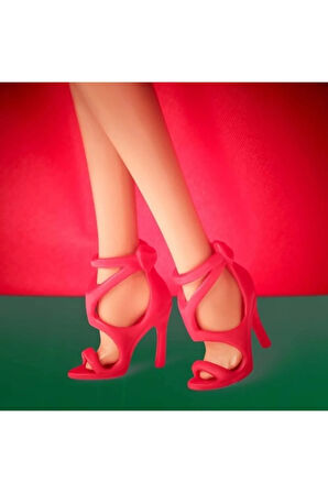 Barbie 2022 Mutlu Yıllar Bebeği - Kumral Hby03 Lisanslı Ürün