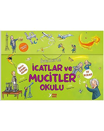 3. ve 4. Sınıf Öykülerle İcatlar ve Mucitler Okulu Seti 10 Kitap