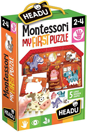 Montessori First Puzzle The Farm - Benim Ilk Yapbozum Çiftlik