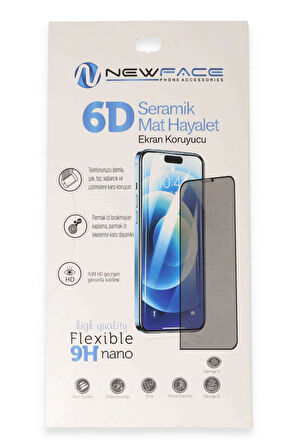 Samsung Galaxy A34 5G 6D Antistatik Mat Seramik Hayalet Nano Ekran Koruyucu 240090