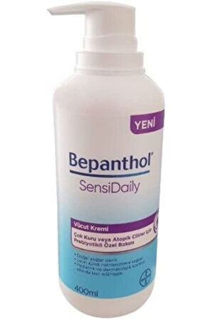 Sensidaily Vücut Kremi Çok Kuru Ve Atopik Ciltler (400 Ml)