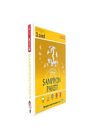 Tonguç 3.sınıf Tüm Dersler Şampiyon Paketi