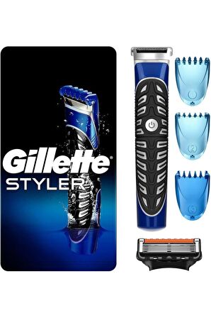 Gillette Fusion Proglide Styler 4Ü 1 Arada Erkek Tıraş Makinesi (Tıraş Bıçağı, Kenar Düzeltici, Saka