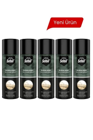 Selsil Silikon Sprey 500 mL - 5 Adet