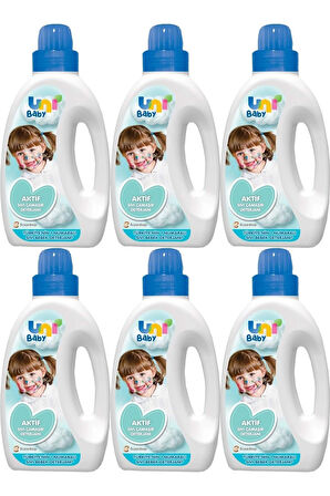 Uni Baby Aktif Sıvı Çamaşır Deterjanı 6 x 1500ml