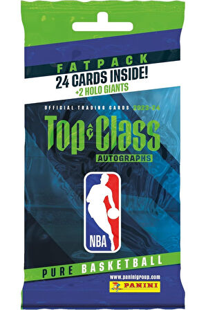 Nba Top Class 2024 Fat Pack Nba Kartları + 4 Paket (96 Adet Kart + 8 Holo Giants Kart)