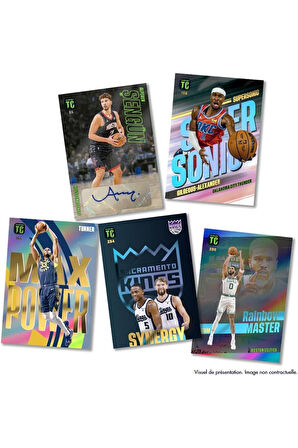 Nba Top Class 2024 Fat Pack Nba Kartları + 4 Paket (96 Adet Kart + 8 Holo Giants Kart)