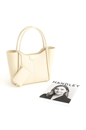 Lüks Büyük Kapasiteli Suni Deri Omuz Çantası