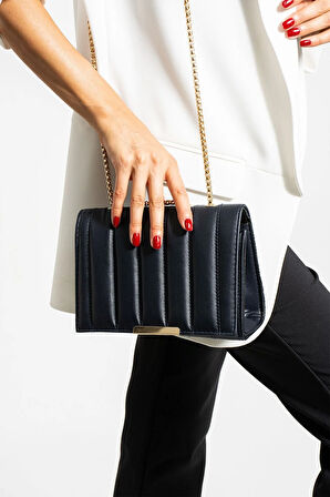 Zincir Askılı Mıknatıslı Omuz Ve El Çantası