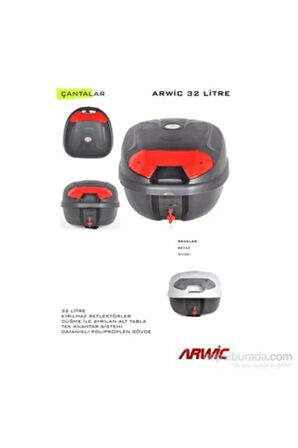 Motorsiklet Arwiç Çanta 32litre