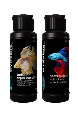 Beta Bakım Seti - Betta Minerals Ve Betta Aqua Conditioner Su Düzenleyici Ikili Set 2x125ml