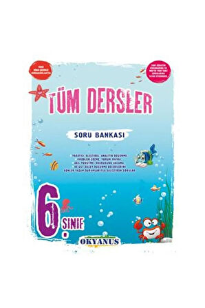 Okyanus Yayınları 6. Sınıf Tüm Dersler Soru Bankası